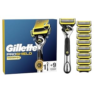 Gillette ProShield Power Razor For Men, 1 Gillette Razor,
