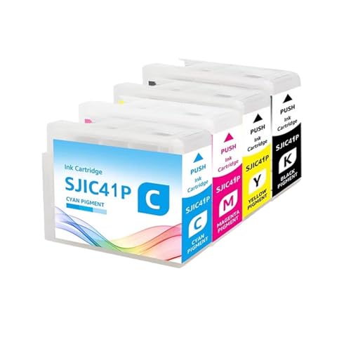 Cartouche d'encre SJIC41P SJIC42P 80ML ColorWorks CW-C4000e