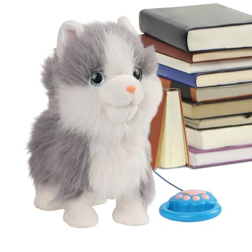 Genérico Perro Peluche Eléctrico Juguete,Mascota Cantando Con Baterías - Juguete de Peluche Cachorro Electrónico | Regalo para Navidad y Cumpleaños