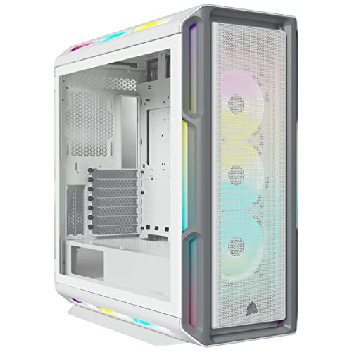 CORSAIR iCUE 5000T RGB KX ~bh^[ RpNg ATX PCP[X zCg CC-9011231-WW