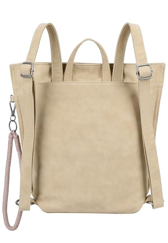 Sac à dos vegan Fritzi33N Vintage en similicuir résistant, étanche et idéal pour le quotidien
