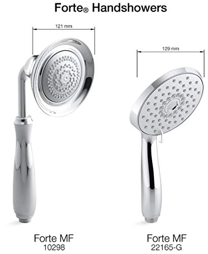 Regadera de mano multifunción Kohler Forte 2.5 GPM miniatura 3