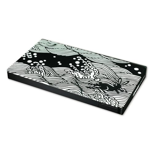 [波に兎]ジュラルミン削り出し名刺入れ 「OKOSHI-KATAGAMI」 AMAA053-3