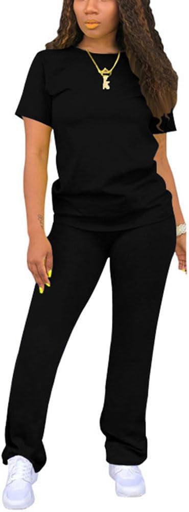 Nimsruc Two Piece Sets for Women Casual Jogging Suits - Image 3