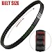 669 18 30 V-Belt CVT Drive Belt for GY6 49cc 50cc 139QMB Scooter Moped ATV Go Kart Roketa Taotao Vespa Jonway