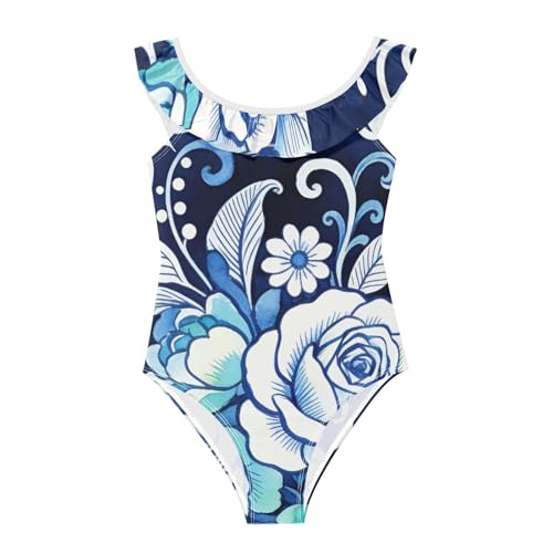 Traje de baño para niñas transpirable de tacto suave y alta calidad premium SyXIOP