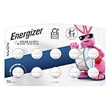 Energizer 2032 Batteries (10 Pack), 3V Lithium Coin Batteries with 3-in-1 Child Shield