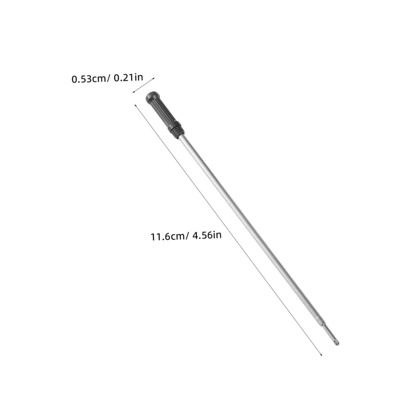 DOITOOL 250 Pièces Recharges Stylo Bille Noires Compatibles Universelles Encre Rapide Séchage pour Usage Bureau École et Maison