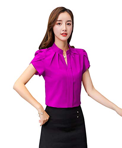 Image of Alaine Women Blouse Office Lady Shirt Women Tops