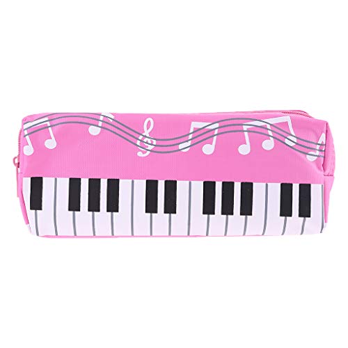 Tcn La Caisse À Crayons De Clavier De Piano De Notes De Musique, Le Stylo De Grande Capacité Met en Sac Le Bureau De Papeterie Cover