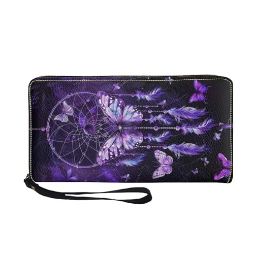 Long Wallet for Women Zipper Around Purse Large Capacity Clutch Bag Pouch PU Leather2