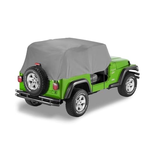 Bestop 8103709 Charcoal/Gray All Weather Trail Cover