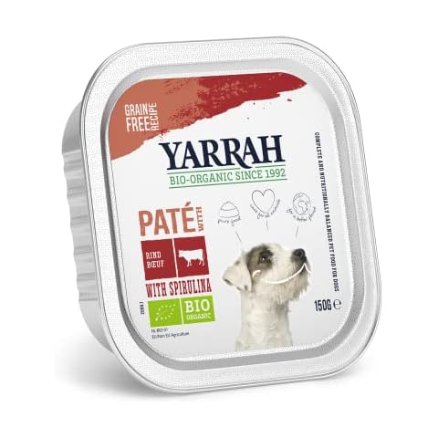 Yarrah Bio Hund Schale Pastete getreidefrei Rind Cover