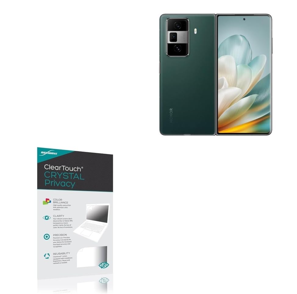 Screen Protector Compatible with Honor Magic Vs3 - ClearTouch Crystal Privacy (2-Pack), Privacy Screen Protector Flexible Film Clear