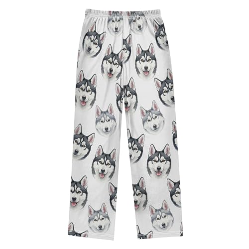 VIGTRO Pajama Pants Long Sleep Bottoms Soft Elastic Waist Lounge