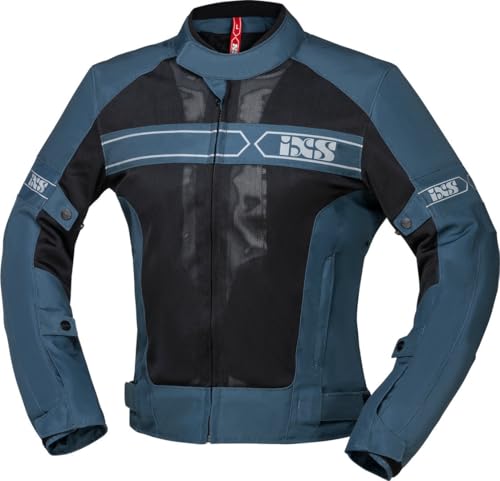 IXS Evo-Air Giacca tessile moto, blu/nero, XL