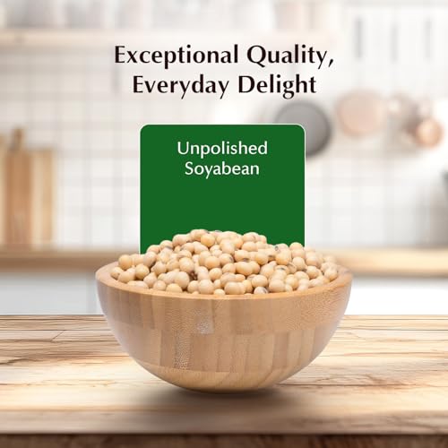 Image of Amazon Brand - Vedaka Unpolished Soybean | 500 G | Premium Soya Beans