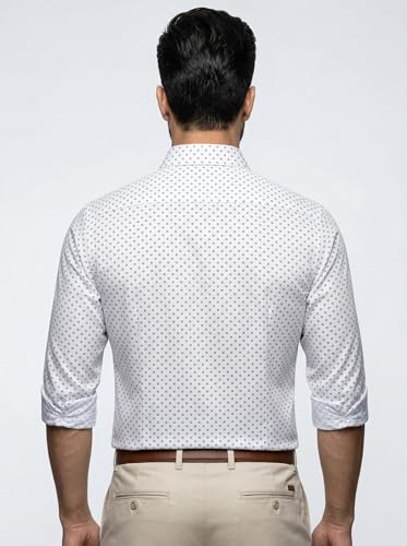 Image of Amazon Brand - INKAST Men's Printed Cotton Shirt | Full Sleeve | Regular Fit | Comfortable Formal Stylish Shirt for Men | Man Shirts for Professional Look