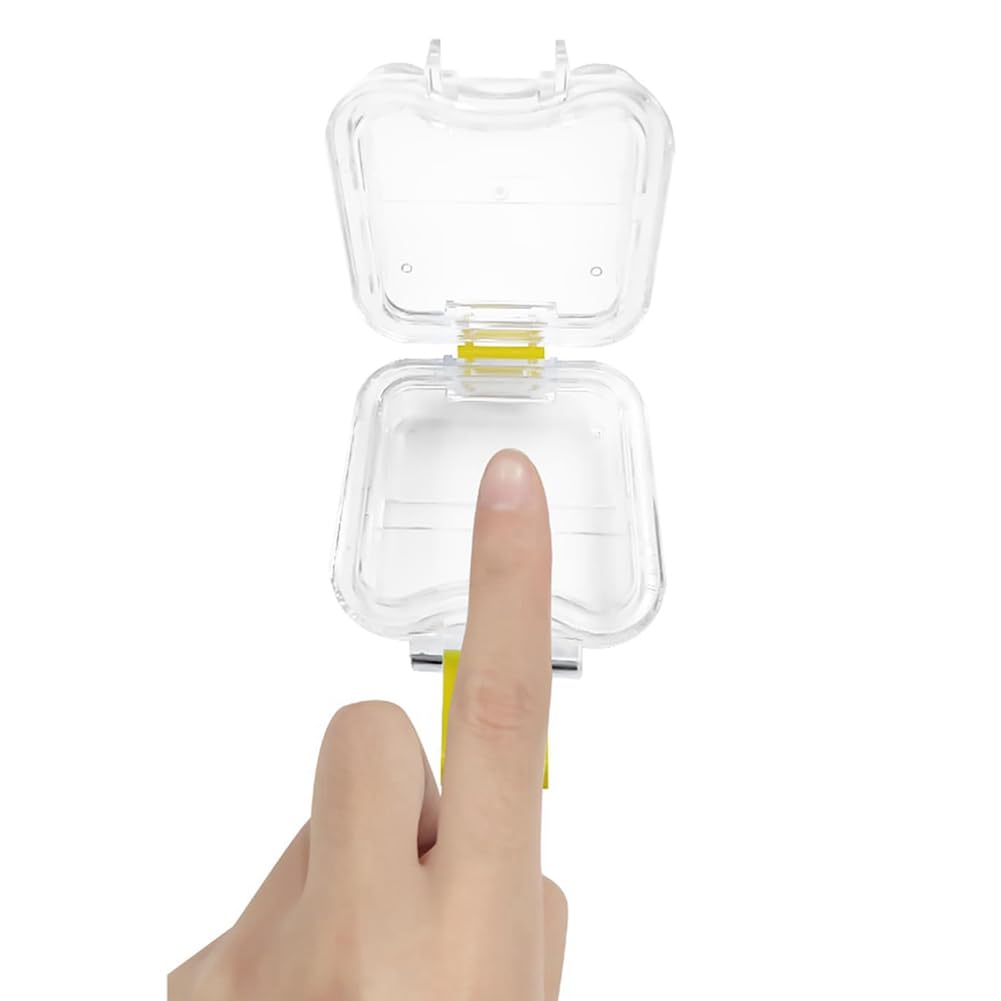 Caja de corona dental 5 piezas película membrana transparente dientes puente