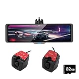 MAXWIN ドライブレコーダー ミラー型 デジタルミラー 10.88インチ 純正交換 60fps リアカメラ STARVIS 分離型 GPS HDR 車内リアカメラ microSDカード MDR-G1011B