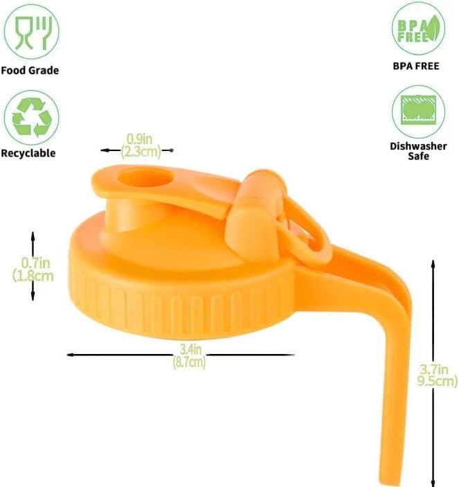 Miniatura 3 de CONNYAM Cafetera fría  Incluye 2 cuartos (64 onzas  1.9 litros) jarra de vidrio grueso de boca ancha, con filtro de malla de acero inoxidable y tapa