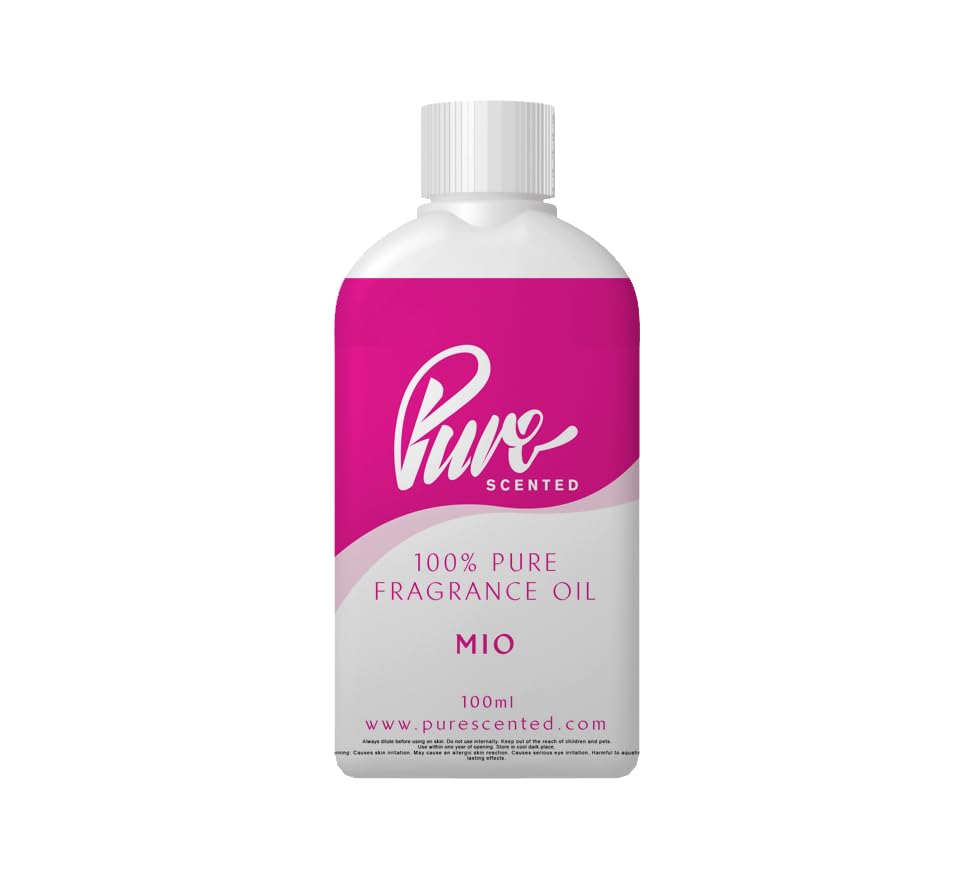 Pure Scented 100ml Fragrance Oil - Vegan & Cruelty-Free, for Candles, Soaps, Slime, Diffusers, Cosmetics, Wax Melts & DIY Crafts (1 x 100ml, Mio) โ image 1