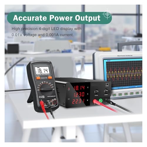 Alimentation CC Variable de Laboratoire 600W pour Résoudre les Chutes de Tension