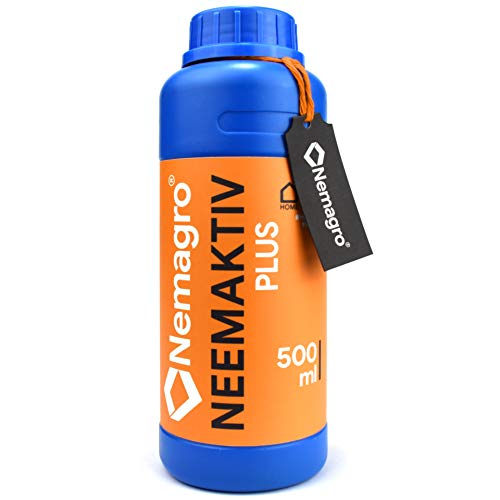 NEMAGRO® Neemaktiv - Neemöl/Niemöl mit Emulgator Rimulgan - 500ml - (Neem Öl, Neemöl für Pflanzen, oel, oil, nem öl, neem plus, neem extrakt, neemöl spray) Cover