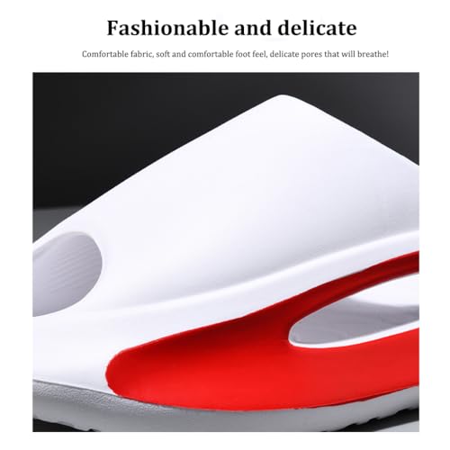 Women and Men Casual Pillow Bathroom Slippers,Fashion EVA Summer Soft Comfy Thick Sole Sandals,Lightweight Non-Slip Indoor Outdoor Garden Shoes2