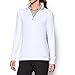 Produktbild Under Armour Damen Zinger 1/4 Zip Top, Damen, Weiß (100)/Stahl, Large