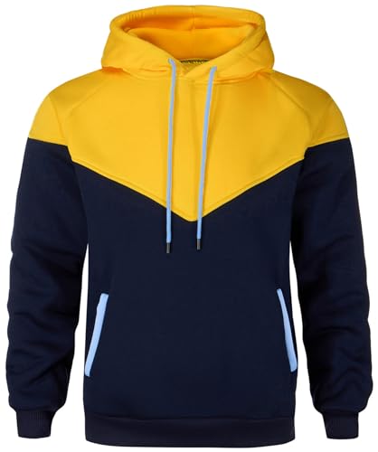 comefohome Hoodie Herren Pullover Langarm Sweatjacke Kapuzenpullover...