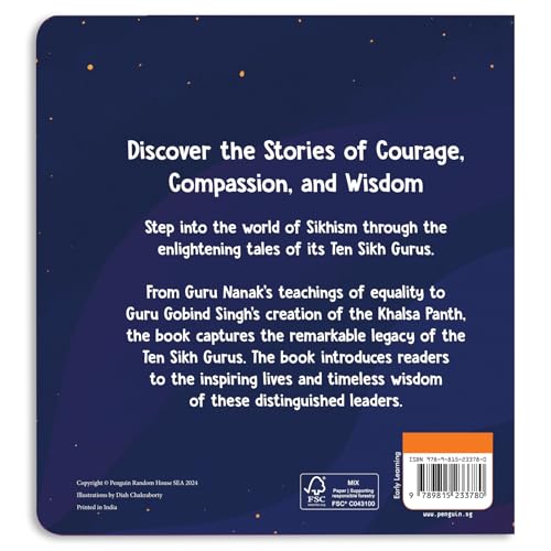 Image of 10 Sikh Gurus: Illustrated Stories of the Ten Sikh Gurus | Sikhism for Kids | Teachings, Values & Sikh History I Ages 3+ [Select Learning]