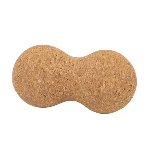 FOMIYES Cork Massage Ball Hand Exercise Tool Small Peanut Massager for Feet Yoga Roller Ball Foot Massager Ball