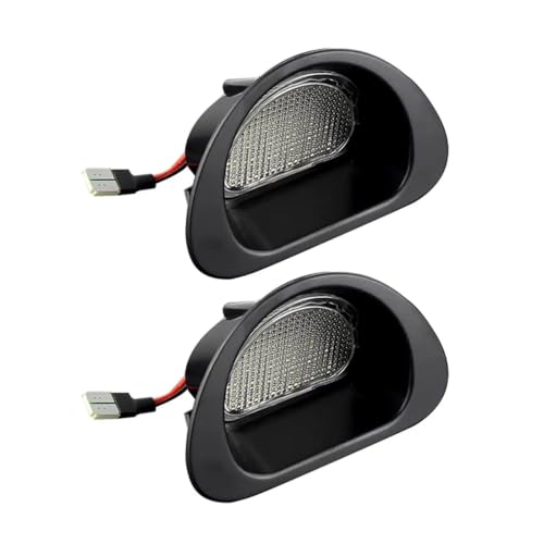 Luz de matrícula LED 12V para Peugeot 107 y Citroen C1 MK1 bombilla trasera homolagada