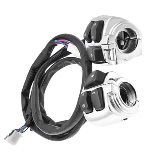 Interrupteur moto pour XL883 Sportster Dyna guidon 25mm robuste