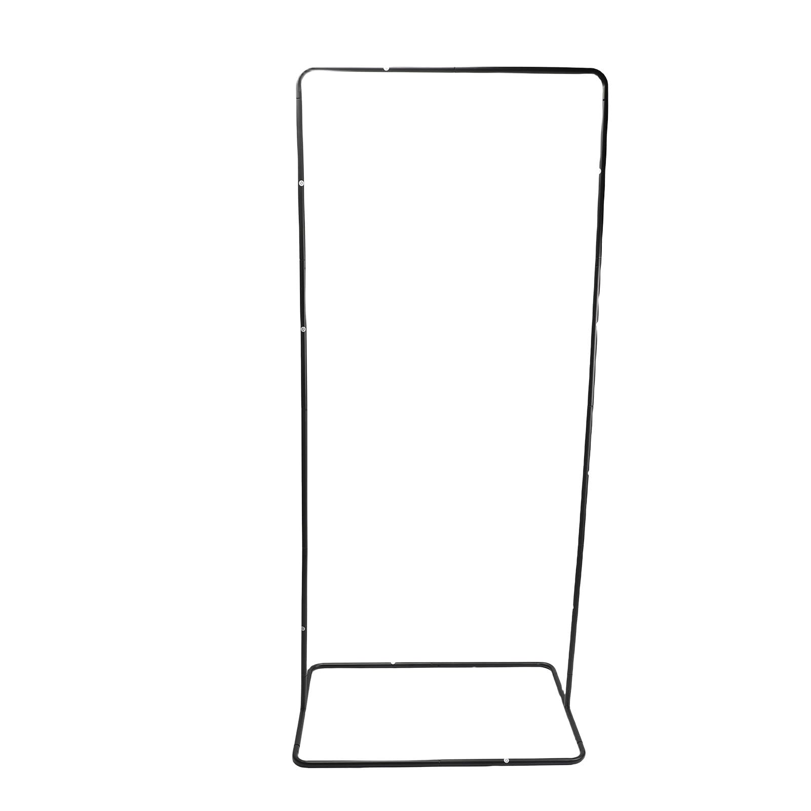 Yinhing Duty Wedding Sign Holder Metal Easel Stand (BLACK)