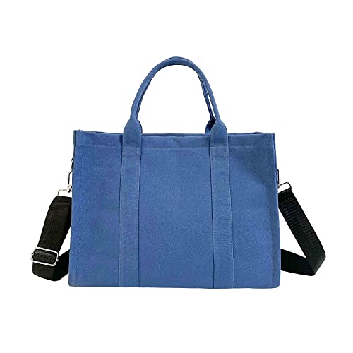 The Tote Bag Canvas Handbag for women Canvas Shoulder Bag Large Canvas Handbag Fashion Retro Handbag