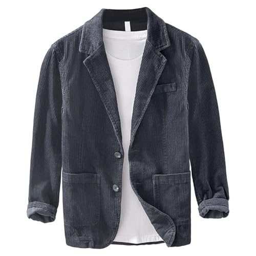 Blazer homme style vintage veste décontractée chaude et légère