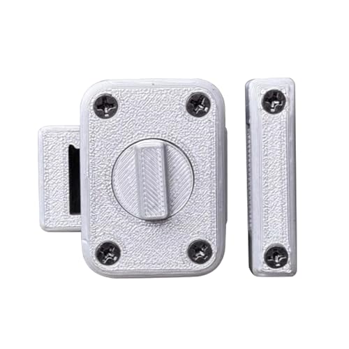 Cerradura de seguridad para puerta nocturna, cierre deslizante para interior y exterior, hardware de cierre de puerta de metal suave, accesorio de seguridad para dormitorio, dormitorio, apartamento
