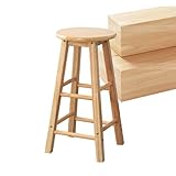 Photo Gallery daqxyh 50 60 70 80cm sgabelli da bar alti in legno, rotondo sgabelli da bar con poggiapiedi, sgabelli da bar in legno naturale per sala da pranzo cucina soggiorno(60cm/24inch) Photo Gallery daqxyh 50 60 70 80cm sgabelli da bar alti in legno, rotondo sgabelli da bar con poggiapiedi, sgabelli da bar in legno naturale per sala da pranzo cucina soggiorno(60cm/24inch)