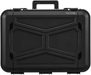 GUARDIQUE EKO90 – Universalkoffer mit Multilayer Schaumstoff, Wasserdicht, staubdichter und stoßfest, Outdoor koffer, Kamerakoffer 100% Recyceltem | IP65 | 57,2 x 42,5 x 14,4 cm