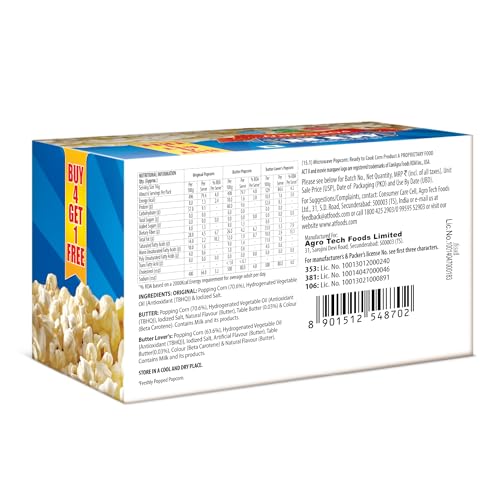Image of ACT II Microwave Popcorn, 460g (Pack of 10)