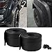 XmuxHai 5.2IN*5.74FT*4PCS Rubber Fender Extension Flexible Rubber Wheel Arch for SUV and Truck Fender Flare Edge Trim Mud Flaps Mudguards