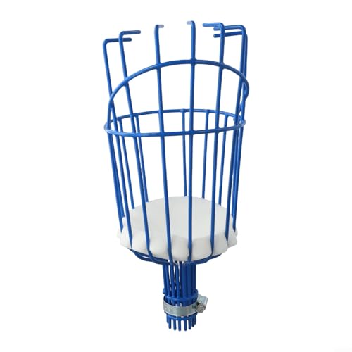 Comodo raccoglitore telescopico per frutta alta raccolta efficiente con design robusto per uso in giardino (blu)