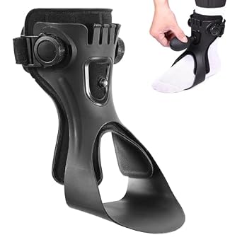 Cedro Foot Drop Afo Brace,Footsdrops Braces for Walking,Breathable Ankle Foots Orthosis Support Braces RightAirbag,Large