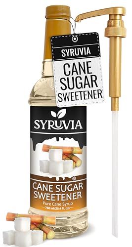Syruvia Cane Sugar Coffee Syrup