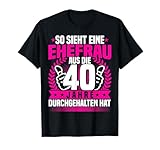 Rubinhochzeit Geschenke Frau Lustig & Ehefrau Idee