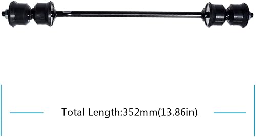 Miniatura 2 de AUQDD 2 eslabones estabilizadores de barra estabilizadora trasera K700633 compatibles con Bu-ick Enclave 2008-2017, Ch-evy Traverse 2007-2016 G-M-C