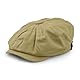Clakllie Unisex Gatsby Newsboy Cap Flatcap Shelby Mütze Urban Street Baskenmütze Schiebermütze Herren Atmungsaktiv Barett Cap,Khaki