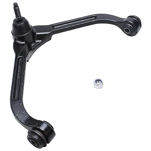 Image of Detroit Axle - 4pc Front End Control Arms Kit for Jeep Liberty 02-07, 2 Upper Control Arms & Ball Joint 2 Sway Bar End Links 2002 3003 2004 2005 2006 2007 Replacement